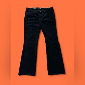 Black Corduroy Flare Pants